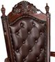 Furniture of America® Canyonville 2-Piece Brown Cherry/Dark Brown Dining Arm Chair Set-3