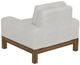 International Furniture Direct Sedona Pearl Arm Chair-3