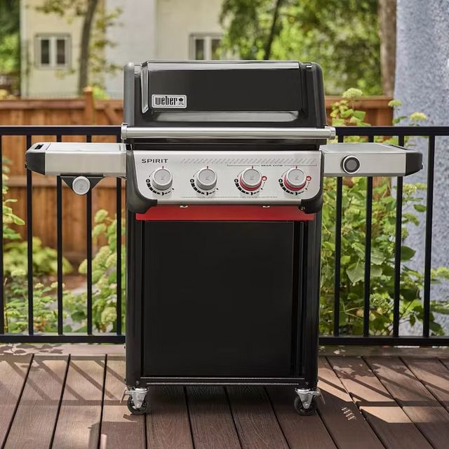 Weber® Grills® Spirit® EP-435 Black Natural Gas Freestanding Grill-4