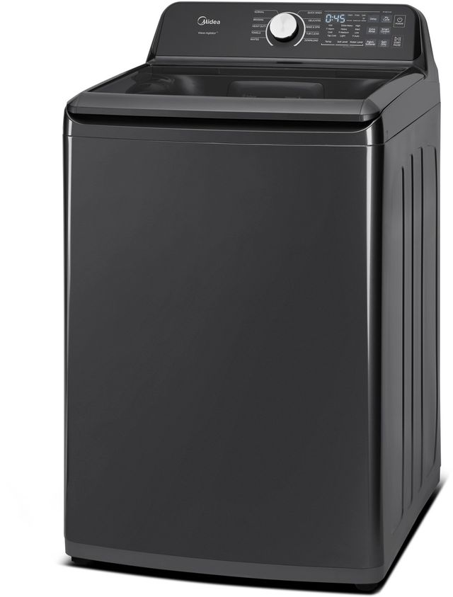 Midea 4.4 Cu. Ft. Metallic Gray Smart Top Load Washer with Power Wave 360° Agitator™-2