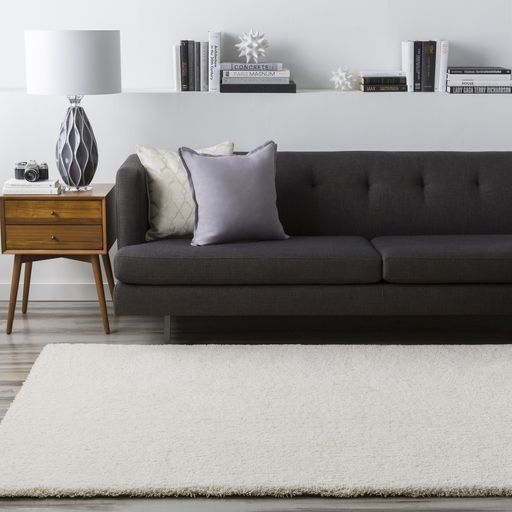 Surya Heaven White 6'x9' Area Rug-2