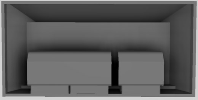 Vent-A-Hood® 48" Gunsmoke Euro-Style Wall Mounted Range Hood-3