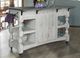 International Furniture Direct Stone Gray/White Kitchen Island-4