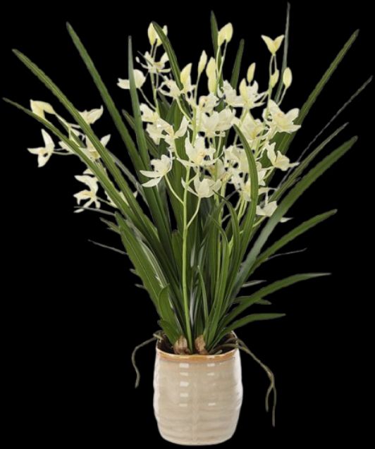 Uttermost® Ariana Orchid White Planter-3