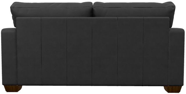 La-Z-Boy® Shiloh Navy Leather Full Sleep Sofa-4