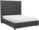 Homelegance® Fairborn Gray Upholstered Queen Storage Platform Bed-2