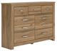 Ashley® Zanbrook Brown Dresser-0