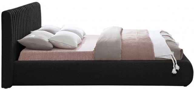 Meridian Furniture Nash Black Queen Upholstered Panel Bed-2