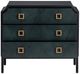 Crestview Collection Gemma Black/Navy Blue Chest-1