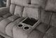 Furniture of America® Castleford Light Gray Manual Reclining Loveseat-2