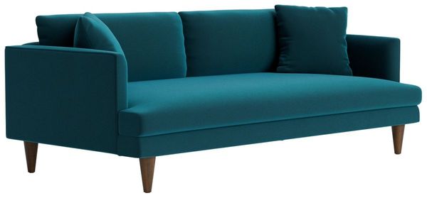 Joybird Lewis Royale Peacock Sofa