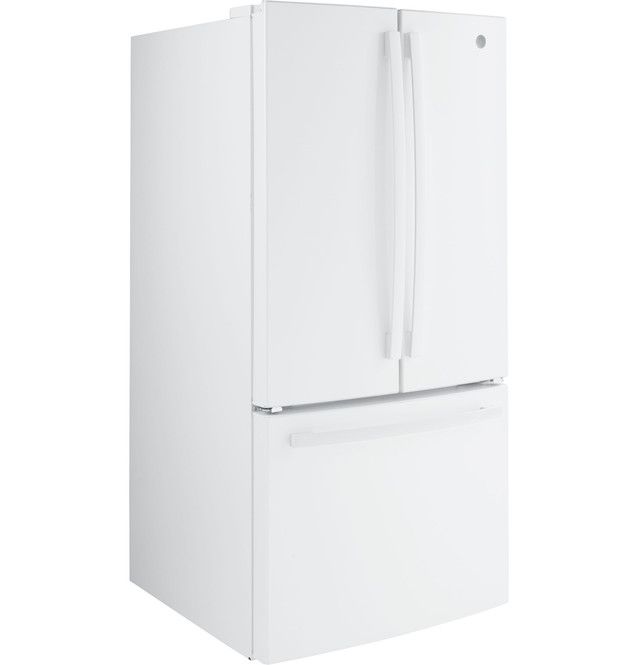 GE® Series 33" 24.7 Cu. Ft. White French Door Refrigerator with Internal Water Dispenser-4