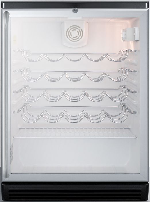 Summit® 24" Aluminum Wine Cooler-0