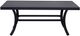 GatherCraft Charlotte Baltic Brown Aluminum Outdoor Coffee Table-1