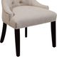 Bassett Mirror Fortnum II 2-Piece White Chair-2