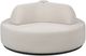 Vanguard® Furniture Customizable Nested Fabric Outdoor Round Bench Ottoman-1