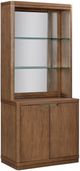 aspenhome® Caden Spiced Caramel Door Bookcase-0