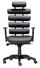 Zuo® Unico Black Office Chair-1