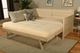 Kodiak Furniture Marisa Canton Cream/Weathered White Twin Daybed with Mattress and Pop Up -4
