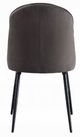 ACME Furniture Abraham 2-Piece Black/Dark Gray Side Chair Set-2