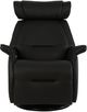 Fjords® Relax Miami Black Small Dual Motion Swivel Recliner-1