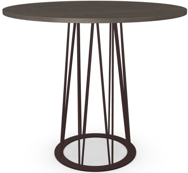 Amisco Customizable Calypso Thermo Fused Laminate Bar Table with 48" Tabletop-3