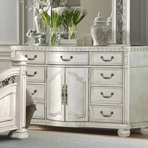 Cordoba White 9-Drawer Dresser
