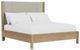 Riverside Furniture Davie Gray/Pale Oak Queen Upholstered Bed-0