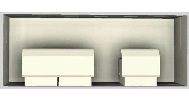 Vent-A-Hood® 54" Biscuit Contemporary Wall Mounted Range Hood-3