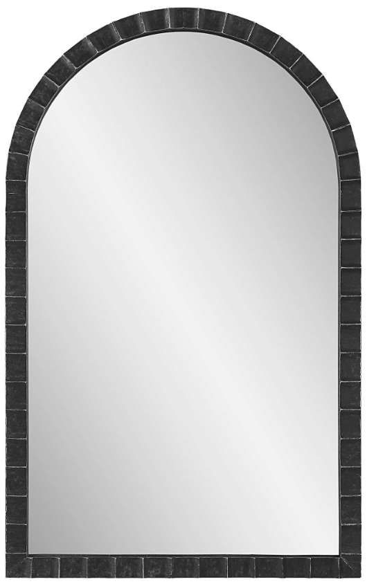 Uttermost® Dandridge Black Arch Mirror-0