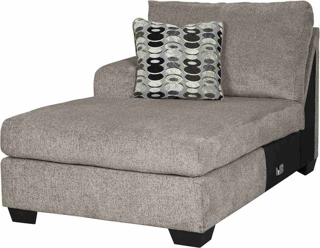 Signature Design by Ashley® Ballinasloe 3-Piece Platinum Left-Arm Facing Sectional and Chaise-1
