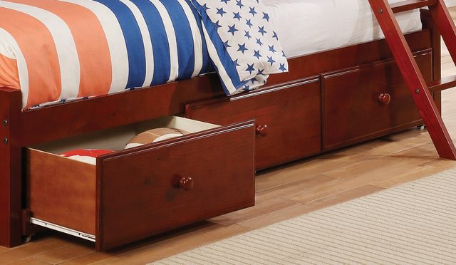 Coaster® Parker Warm Chestnut Under Bed Storage Drawer Unit-0