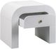 TOV Furniture Hump White Arched Nightstand-5