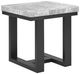 Steve Silver Co. Lucca 3-Piece Gray Occasional Table Set with Espresso Base-4