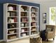 Martin Furniture Durham 3-Piece Brushed Chalk Bookcase-3