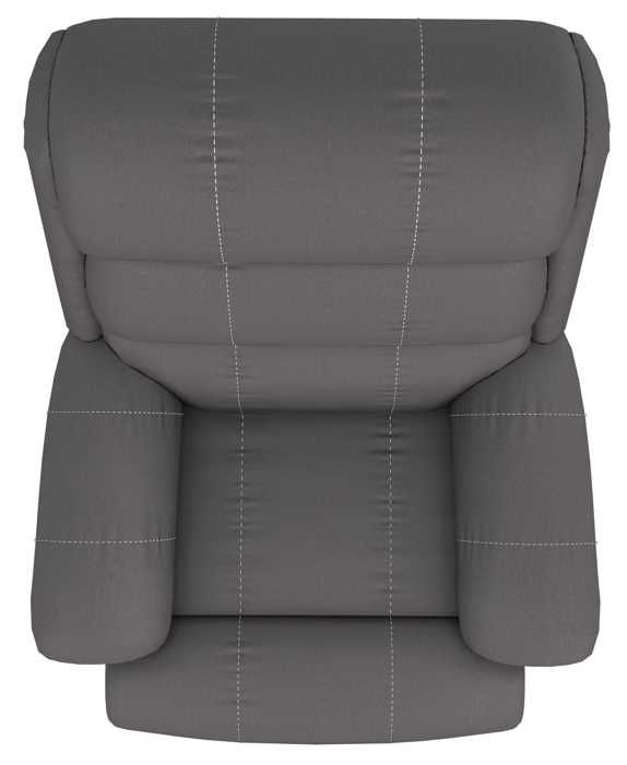 La-Z-Boy® Astor Shitake Leather Power Wall Recliner with Headrest and Lumbar-4