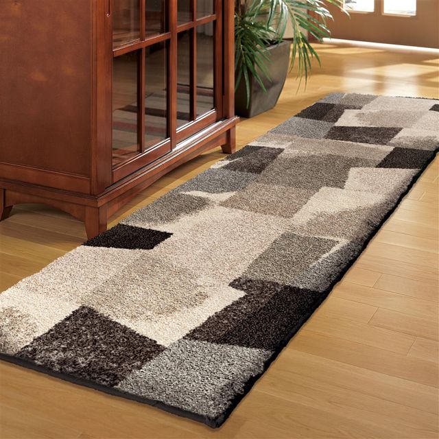 Orian Wild Weave Rampart Slate 2'3" x 8' Rug-1