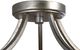 Uttermost Tamworth Modern Silver Semi Flush Mount Light-3