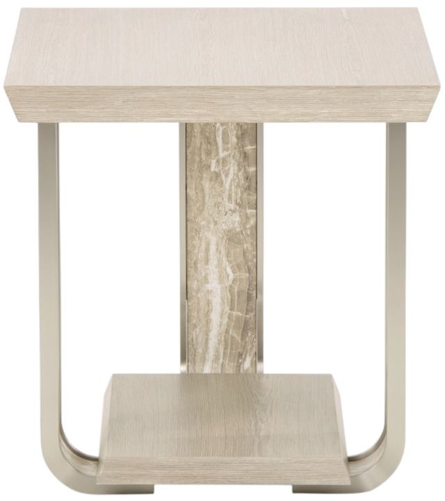 Michael Amini® Lotus Bay Sand End Table-1