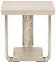 Michael Amini® Lotus Bay Sand End Table-1