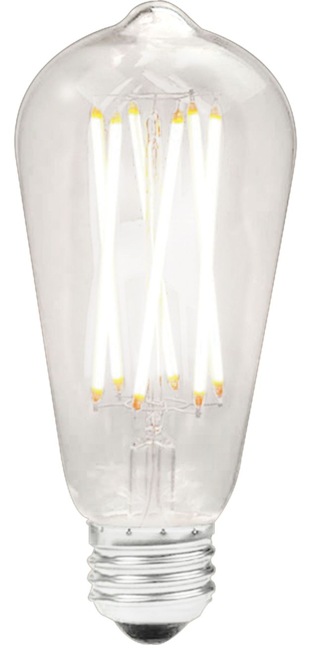 Renwil® Licht Set of 3 3W LED Clear Glass Light Bulbs-0