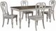 Liberty Furniture Magnolia Manor 5-Piece Antique White/Weathered Bark Optional Rectangular Dining Set-0