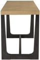 Emerald Home Sutton Place Caramel Bar Table with Cocoa Base-4
