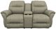 Best® Home Furnishings Customizable Bodie Leather Reclining Rocker Console Loveseat-1