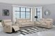Leather Italia™ Bryant Taupe Power Reclining Loveseat-2