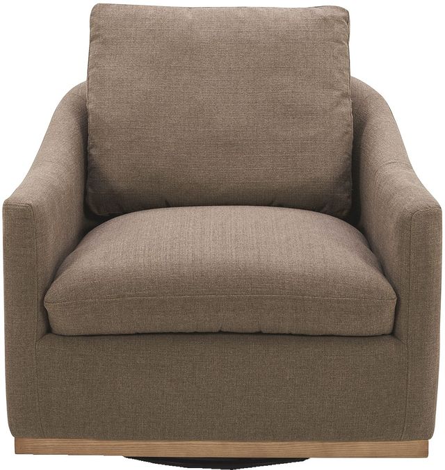 Moe’s Home Collection Linden Soft Taupe Swivel Chair-1