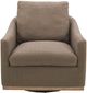 Moe’s Home Collection Linden Soft Taupe Swivel Chair-1