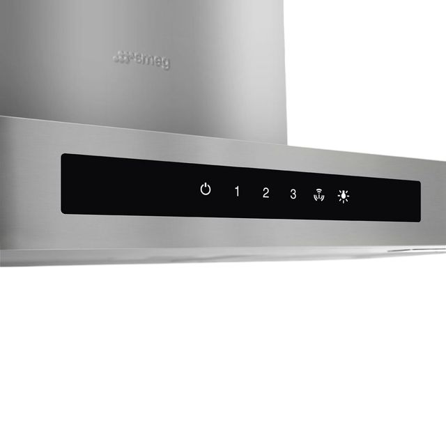 Smeg 30" Stainless Steel Island Range Hood-3