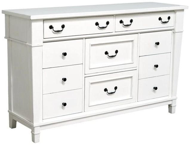 Emerald Home Stoney Creek Antique White Dresser-0