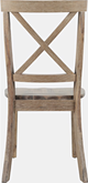 Jofran Inc. Eastern Tides X Back Dining Chair-3
